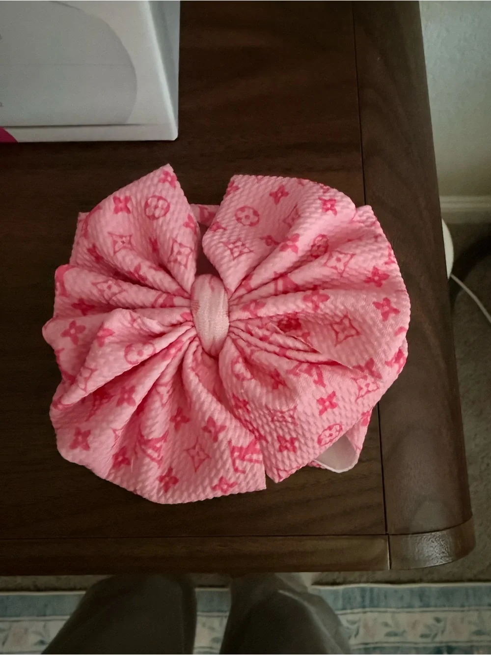 Pink Bow Kids Hair Accessory